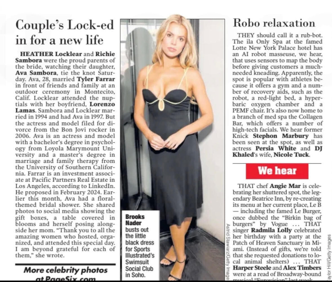 Featured in New York Post: "Robo relaxation"